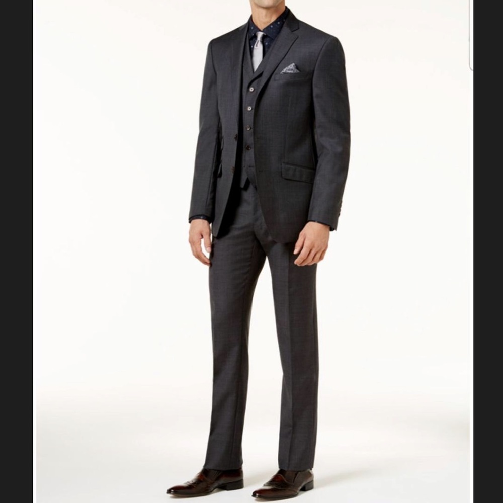 Three Piece Gray Suit